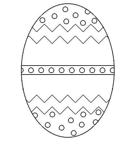 draw  easter egg easter coloring pictures easter coloring
