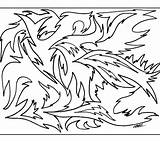 Coloring Pages Elaborate Getcolorings Abstract sketch template