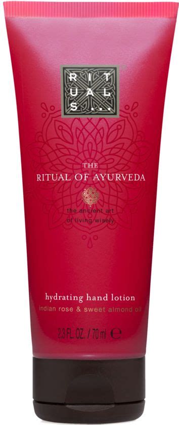 bolcom rituals  ritual  ayurveda hand lotion handlotion  ml