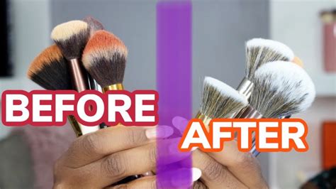 clean makeup brushes makeup brushes cleaning  youtube
