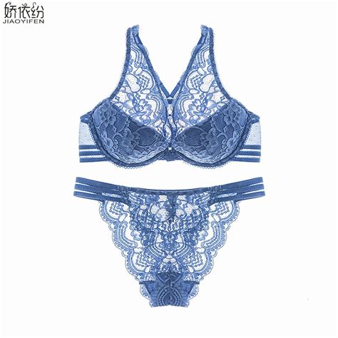 sexy lace bra set embroidery underwear girl breathable thin aliexpress