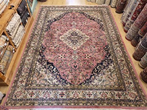 vintage handgeknoopt perzisch tapijt id vintage perzische en oosterse tapijten