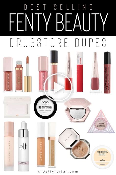 Best Selling Fenty Beauty Drugstore Dupes Beauty Products Drugstore