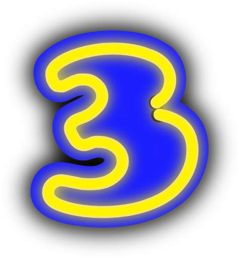 number three clip art at vector clip art