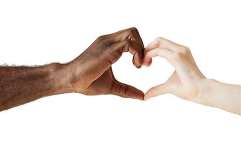 Two People Of Different Races And Ethnicities Holding