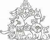 Colorear Gatos Colorat Animale Pisici Honden Planse Caini Katten Perros Imagini Perro Cani Coloritura Gatti Sfatulparintilor Desene Copii Izakowski Stockfresh sketch template