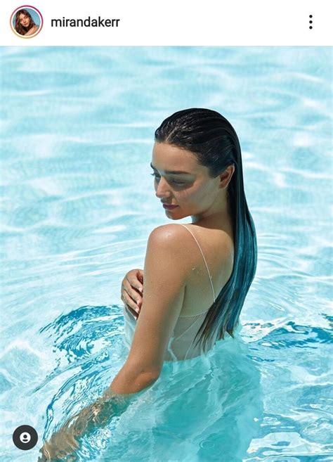 Gufange ミランダ・カー、プールで素肌を大胆に見せた姿を公開「とても美しい」「心を奪われた」 スポーツ報知