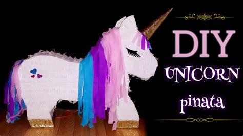 diy unicorn pinata birthday party unicorn pinata youtube