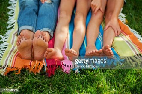feet 3 pair bare photo getty images