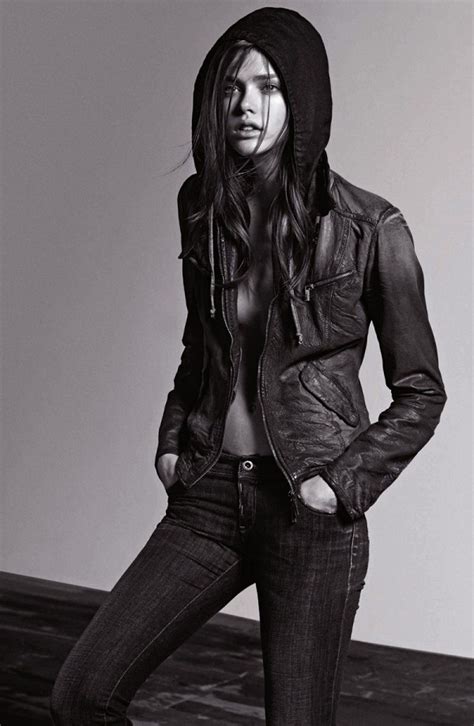 Armani Jeans Fall Winter 2011 12 Campaign Featuring Julia