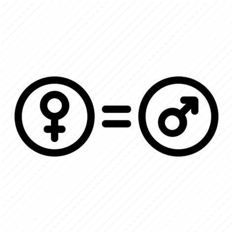 Gender Equality Sex Equal Icon Download On Iconfinder