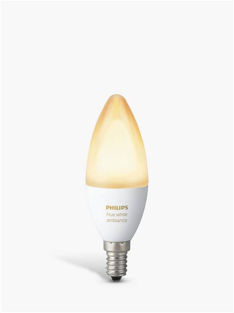 philips hue white ambiance wireless lighting led light bulb    small edison screw bulb