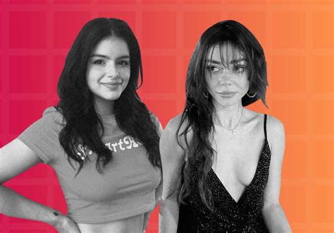ariel winter and sarah hyland talk going through puberty on
