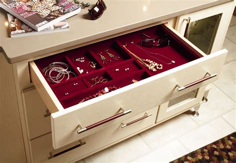 jewelry organizer  fits    closet drawers closet