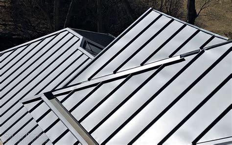 standing seam residential metal roof  northfield smart roofing contractor repair