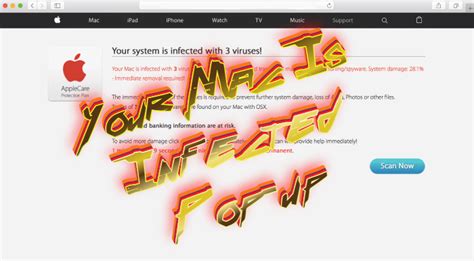 remove  mac  infected   viruses pop