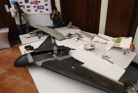 houthi drone targeting saudi arabia shot   yemen arab news