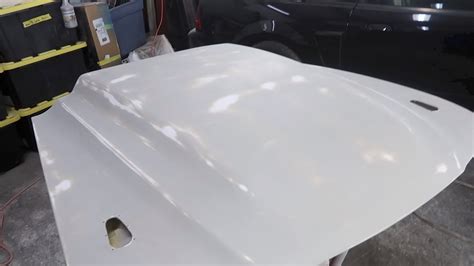 Getting Sn95 Mustang Cowl Hood Ready For Paint Youtube