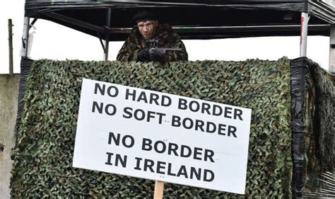 whitehall chiefs warn return  hard border  ireland