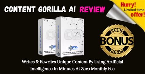 content gorilla ai review   legit  hype exposed