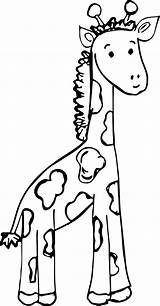 Zoo Colouring Jiraffe Clipartmag sketch template