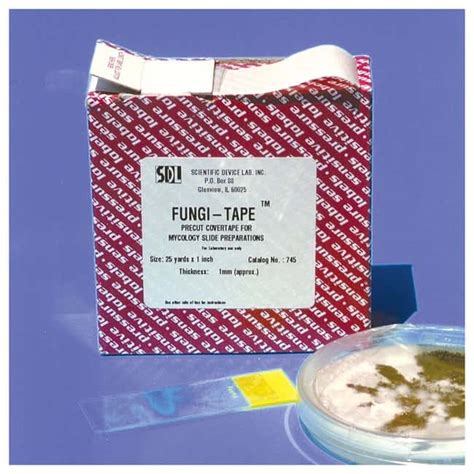 scientific device fungi tape fungi tape mounting material histology and
