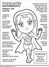 Scout Girl Coloring Pages Harmony Brownie Law Superhero Daisy Color Makingfriendsmakingfriends Getcolorings Getdrawings Printable Print Fifth sketch template