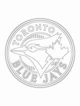 Jays Toronto Blue Coloring Logo Pages Mlb Printable Raptors Colouring Baseball Maple Color Sports Supercoloring Miami Heat Print Sheets Oriole sketch template
