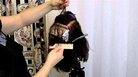 basic foil placement  beginner stylists youtube