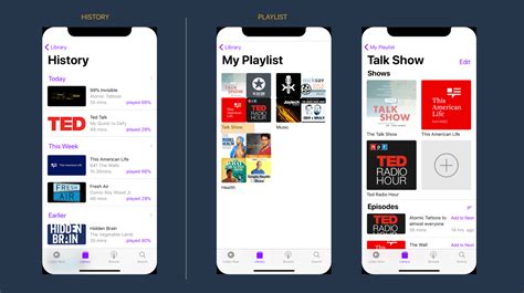 redesigning  apple podcast app