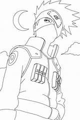 Coloring Naruto Shippuden Pages Print sketch template