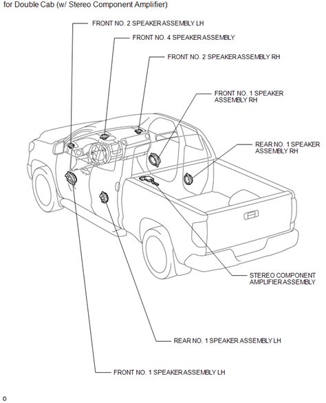 toyota tundra service manual parts location audio  visual system