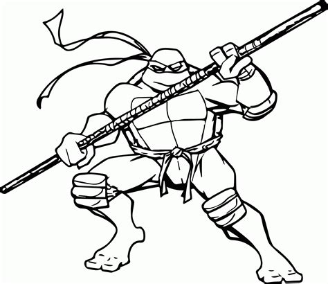 ninja turtles coloring pages  printable coloring home