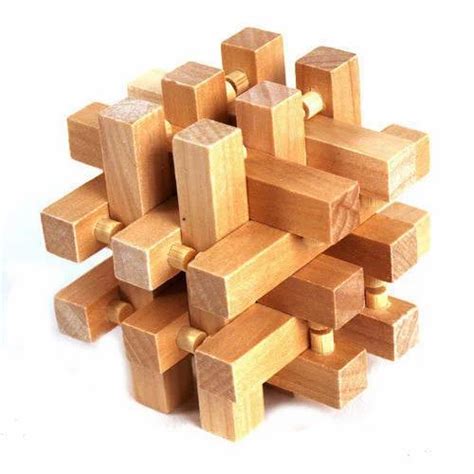 3d wooden interlocking puzzle at rs 180 piece wood puzzles in nagina