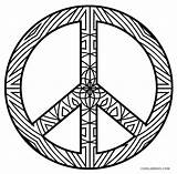Peace Coloring Sign Pages Printable Mandala Adults Color Word Getcolorings Cool2bkids sketch template