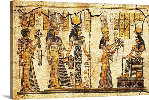 Ancient Egyptian Art Wall Art Canvas Prints Framed