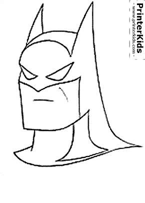 batman head mask batman coloring page preview batman