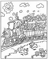 Coloring Pages Trucks Trains Train Getcolorings sketch template