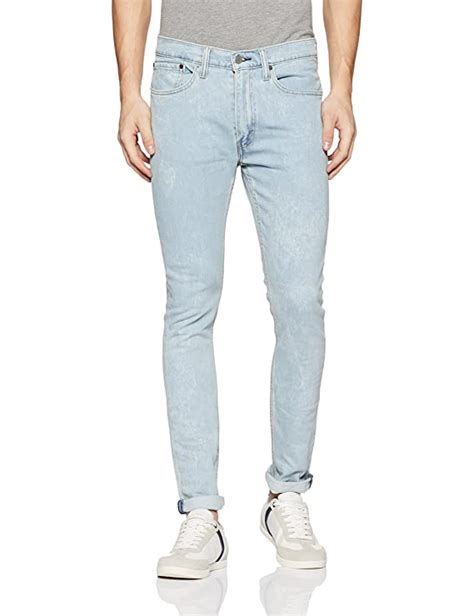buy levi s men s 519 extreme skinny fit jeans 28908 0040 blue 34 at