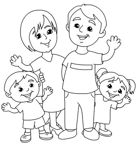 print happy family day coloring pages  printable coloring pages