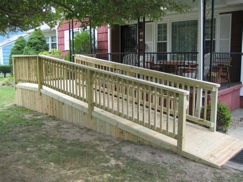 fence pro covered  screened porches wheelchair ramp wheelchair ramp design ramp design