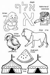 Hebrew Alphabet Aleph Vowels Bet sketch template