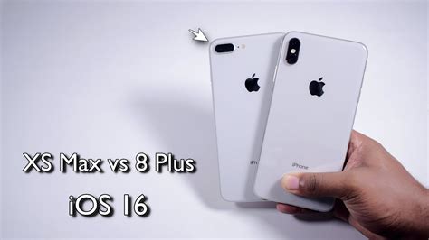 Ios 16 Iphone 8 Plus Vs Iphone Xs Max En 2022 🔥 ¿quÉ Tanta Diferencia