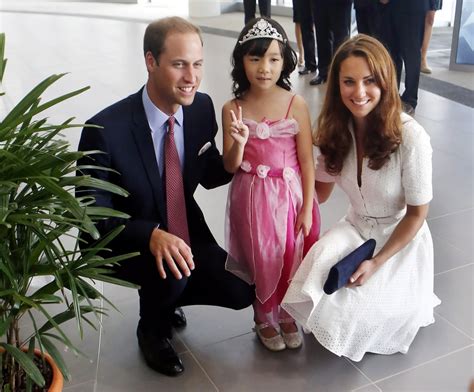 prince william and kate posed with a 4 year old dressed as a princess
