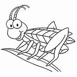 Coloring Pages Bug Grasshopper Kids Bugs Printable Insects Insect Color Cute Sheets Momjunction Getcolorings Cricket Butterfly Ones Little Will Getdrawings sketch template