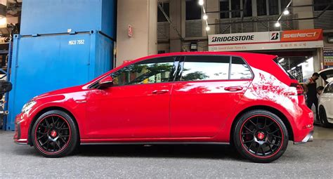 Volkswagen Golf Gti Mk7 Red Bbs Ch R Nurburgring Edition