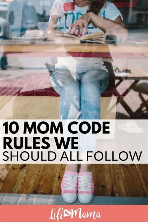 10 mom code rules we should all follow