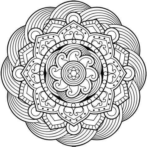 mandala coloring pages images  pinterest coloring books