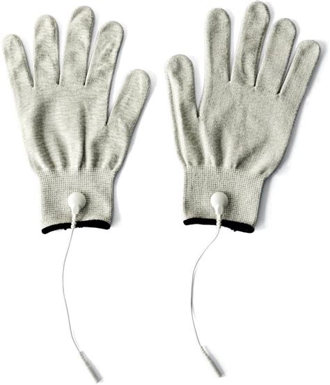 Buy Pair Of Conductive Fiber Electrode Gloves With Conductive Massage