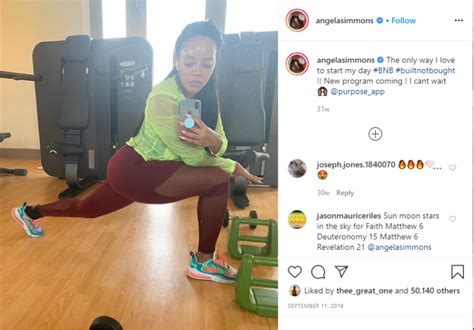 thicccc angela simmons leaves tongues wagging with new photo